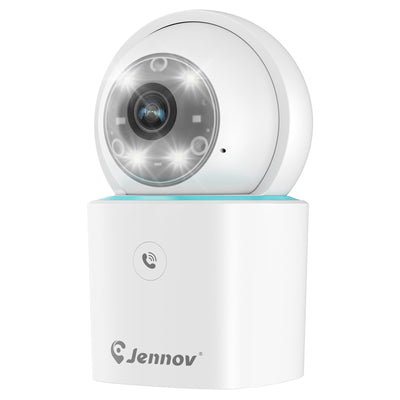 Jennov 2K Security Indoor Camera Home Smart Night Vision Wireless WiFi baby