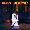 4ft Ghost 100LED Lighted Outdoor Halloween Decorations prop Pop-Up Ghost