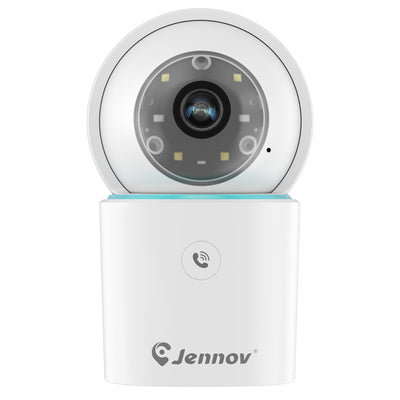 Jennov 2K Security Indoor Camera Home Smart Night Vision Wireless WiFi baby