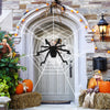 Halloween Decorations Spider Outdoor 49inch Hairy Spider with 126 inch Tarantula