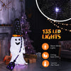 4ft Ghost 100LED Lighted Outdoor Halloween Decorations prop Pop-Up Ghost