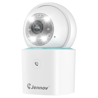 Jennov 2K Security Indoor Camera Home Smart Night Vision Wireless WiFi baby