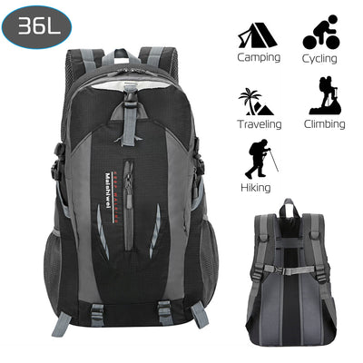 Hiking Daypack 36L Outdoor Backpack Waterproof Lightweight Packable Backpack