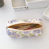 3 pcs Cosmetic Bags for Women Floral Makeup Organizer Travel Toiletry Storage