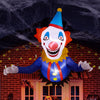 3.3 FT Halloween Inflatable Clown Broke Out Outdoor Decorations Built-in LED